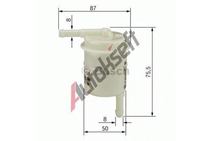 BOSCH Palivov filtr BO 0986450030, 0 986 450 030