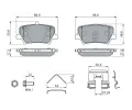 BOSCH Sada brzdov�ch desti�ek BO 0986460142, 0 986 460 142