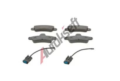 BOSCH Sada brzdovch destiek - kotouov brzda BO 0986460991, 0 986 460 991