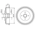 BOSCH Brzdov buben - 230 mm ‐ BO 0986477178