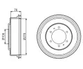 Brzdov buben BOSCH ‐ BO 0986477233