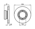 BOSCH Brzdov kotou - 324 mm BO 0986478407, 0 986 478 407