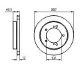 BOSCH Brzdov kotou - 287 mm BO 0986478422, 0 986 478 422