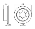 BOSCH Brzdov kotou - 315 mm BO 0986478713, 0 986 478 713