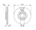 BOSCH Brzdov kotou - 340 mm BO 0986479092, 0 986 479 092