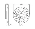 BOSCH Brzdov kotou - 350 mm BO 0986479412, 0 986 479 412