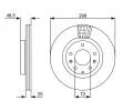 BOSCH Brzdov kotou - 299 mm BO 0986479542, 0 986 479 542