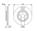 BOSCH Brzdov kotou - 320 mm BO 0986479562, 0 986 479 562