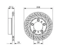 Brzdov kotou BOSCH ‐ BO 0986479675