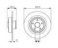 BOSCH Brzdov kotou - 300 mm BO 0986479724, 0 986 479 724