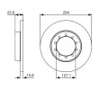 Brzdov kotou BOSCH ‐ BO 0986479A34