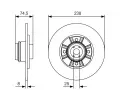 Brzdov kotou BOSCH ‐ BO 0986479A48