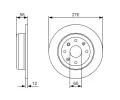 Brzdov kotou BOSCH ‐ BO 0986479A56