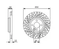 Brzdov kotou BOSCH ‐ BO 0986479A69