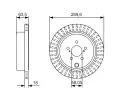 BOSCH Brzdov kotou - 290 mm BO 0986479A83, 0 986 479 A83