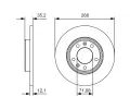 BOSCH Brzdov kotou - 268 mm BO 0986479C24, 0 986 479 C24