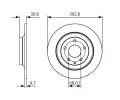BOSCH Brzdov kotou - 303 mm BO 0986479C28, 0 986 479 C28