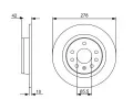 BOSCH Brzdov kotou - 278 mm BO 0986479C80, 0 986 479 C80