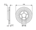 BOSCH Brzdov kotou - 296 mm BO 0986479D15, 0 986 479 D15