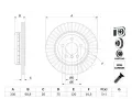 BOSCH Brzdov kotou - 330 mm BO 0986479E04, 0 986 479 E04