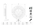BOSCH Brzdov kotou - 370 mm BO 0986479E10, 0 986 479 E10