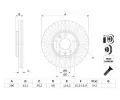 Brzdový kotouč BOSCH ‐ BO 0986479E77 Brzdový kotouč BOSCH ‐ BO 0986479E77