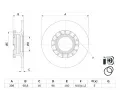 Brzdov kotou BOSCH ‐ BO 0986479F62