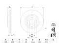 Brzdov kotou BOSCH ‐ BO 0986479H23