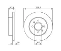 Brzdov kotou BOSCH ‐ BO 0986479R52