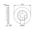 BOSCH Brzdov kotou - 276 mm BO 0986479R94, 0 986 479 R94