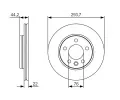 BOSCH Brzdov kotou - 294 mm BO 0986479S06, 0 986 479 S06