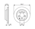 BOSCH Brzdov kotou - 330 mm BO 0986479S20, 0 986 479 S20