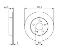 Brzdov kotou BOSCH ‐ BO 0986479T86