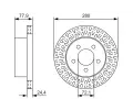 Brzdov kotou BOSCH ‐ BO 0986479U00