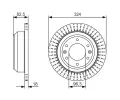 Brzdov kotou BOSCH ‐ BO 0986479U29