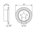 Brzdov kotou BOSCH ‐ BO 0986479V26