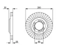 Brzdov kotou BOSCH ‐ BO 0986479V88
