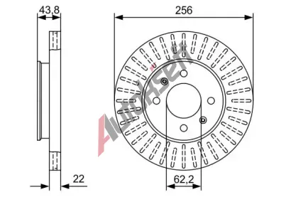 BOSCH Brzdov kotou BO 0986479W05, 0 986 479 W05