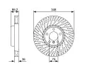 Brzdov kotou BOSCH ‐ BO 0986479W19