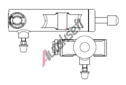 BOSCH Pomocn vlec spojky BO 0986486597, 0 986 486 597