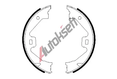 BOSCH Sada brzdovch elist - parkovac brzda BO 0986487650, 0 986 487 650