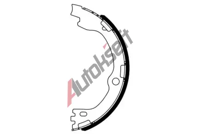 BOSCH Sada brzdovch elist parkovac brzdy BO 0986487964, 0 986 487 964