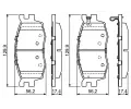 BOSCH Sada brzdovch destiek - kotouov brzda BO 0986494139, 0 986 494 139