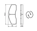 BOSCH Sada brzdovch destiek - kotouov brzda BO 0986494273, 0 986 494 273