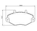 BOSCH Sada brzdovch destiek - kotouov brzda BO 0986494287, 0 986 494 287