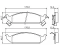 BOSCH Sada brzdovch destiek - kotouov brzda ‐ BO 0986494313