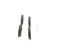 BOSCH Sada brzdovch destiek BO 0986494501, 0 986 494 501