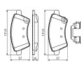 BOSCH Sada brzdovch destiek BO 0986494584, 0 986 494 584