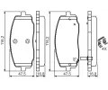 BOSCH Sada brzdovch destiek BO 0986494594, 0 986 494 594