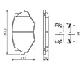 BOSCH Sada brzdovch destiek BO 0986494655, 0 986 494 655